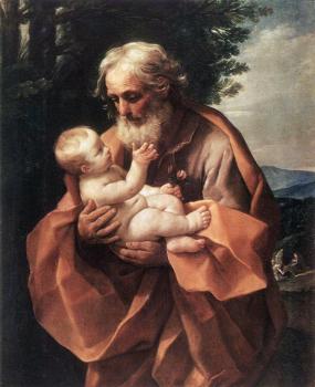 紀多 雷尼 St Joseph with the Infant Jesus